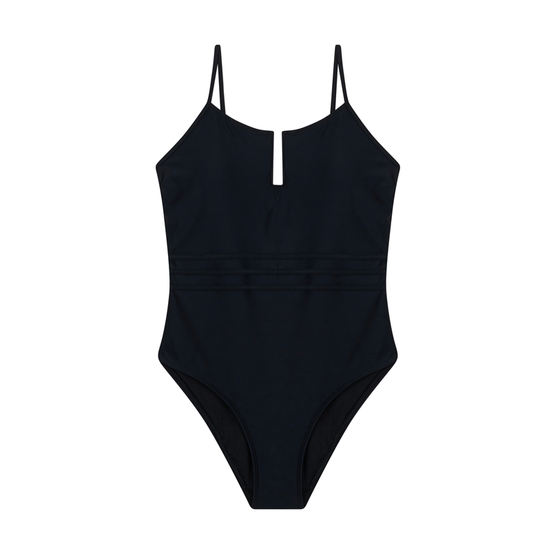 Maillot une pièce claudia noir sisters republic